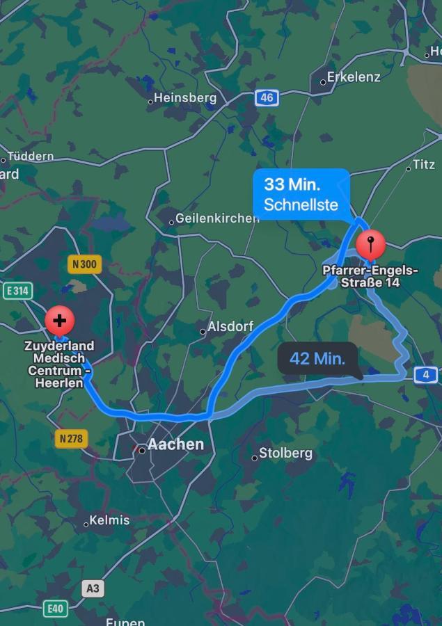 Apartmán Ruhiges Juwel: Frisch Renoviert 100 Qm Jülich Exteriér fotografie